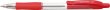 Golystoll 0,7mm nyomgombos Penac CCH3 piros