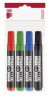 Alkoholos marker készlet 1-3mm kúpos Ico Permanent 11 XXL 4 szín