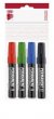 Alkoholos marker készlet 1-3mm kúpos Ico Permanent 11 4 szín