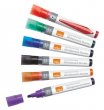 Táblamarker készlet 1-3mm folyékony tintás Nobo 6 szín