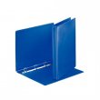 Gyűrűs könyv panorámás 4 gyűrű D alakú 35mm A4 Esselte kék