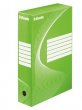 Archivldoboz A4 80mm karton Esselte Boxycolor zld