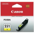 CLI-551Y Tintapatron Pixma iP7250 MG5450 Canon sárga 7ml