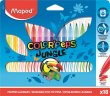Filctoll készlet 2,8mm kimosható Maped Color`Peps Jungle 18 kül. szín