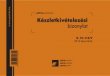 Ptria kszletkivtelezsi bizonylat 8 tteles 25x4 lapos tmb A/5 fekv B.12-114/V