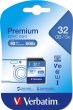 Memóriakártya SD 32GB Class 10 Verbatim Premium