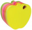 Öntapadó jegyzettömb alma alakú 5x80lap Donau vegyes szín