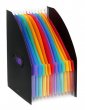 Iratpapucs PP 200mm 12 részes Viquel Rainbow Class fekete