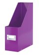 Iratpapucs PP/karton 95mm lakkfényű Leitz Click&Store lila