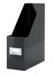 Iratpapucs PP/karton 95mm lakkfényű Leitz Click&Store fekete