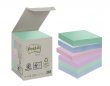 ntapad jegyzettmb 38x51mm 6x100lap krnyezetbart 3M pasztell szivrvny sznek