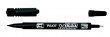Alkoholos marker 0,8/2mm ktvg Pilot Twin fekete