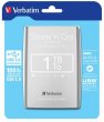 2,5 HDD (merevlemez) 1TB USB 3.0 Verbatim ezst