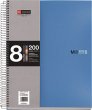 Spirálfüzet A4 kockás 200lap Note Book 8 kék Miquelrius