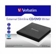CD/DVD író USB 2.0 külső Verbatim