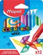 Zsírkréta Maped Color Peps Wax 12 különböző szín
