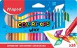 Zsírkréta Maped Color`Peps Wax 24 különböző szín