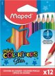 Színes ceruza készlet háromszögletű Maped ColorPeps Mini 12 különböző szín