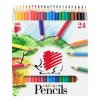 Színes ceruza készlet hatszögletű Ico Süni 24 szín