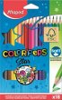 Színes ceruza készlet Maped ColorPeps 18 különböző szín