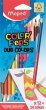 Színes ceruza készlet kétvégű Maped ColorPeps Duo 12=24 különböző szín