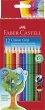 Színes ceruza készlet háromszögletű Faber-Castell Grip 2001 12 különböző szín