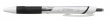 Golyóstoll 0,5mm nyomógombos fehér tolltest Uni SXN-155 Jetstream fekete