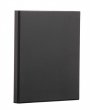 Gyűrűs könyv panorámás 4 gyűrű 25mm A4 PP/karton Panta Plast fekete