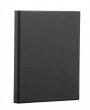 Gyűrűs könyv panorámás 4 gyűrű 55mm A4 PP/karton Panta Plast fekete