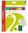 Színes ceruza készlet hatszögletű Stabilo GreenColours 24 különböző szín