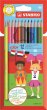 Színes ceruza készlet hatszögletű Stabilo Color 12 különböző szín