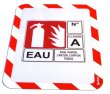 Mgneses tasak ntapads httal A4 Tarifold Magneto Safety piros-fehr