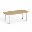 Trgyalasztal ves szrke fmlbbal 80/95x190cm Mayah Freedom SV-43 kris