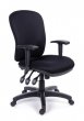 Irodai forgszk llthat karfval fekete szvet borts Mayah Super Comfort