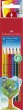 Színes ceruza készlet háromszögletű Faber-Castell Grip 2001 6 különböző szín