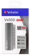 SSD (külső memória) 120 GB USB 3.1 Verbatim Vx500 szürke