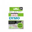 Feliratozgp szalag 12mmx7m Dymo D1 vztiszta-piros