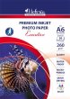 Fotpapr tintasugaras A6 260g magasfny Victoria Executive