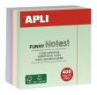 ntapad jegyzettmb 75x75mm 400lap Apli pasztell