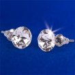 Flbeval natr fehr Swarovski kristllyal 8mm Art Crystella