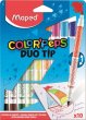 Filctoll készlet Maped DuoTip 10 különböző szín