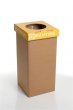 Szelektív hulladékgyűjtő újrahasznosított 20l Recobin Mini sárga