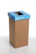Szelektív hulladékgyűjtő újrahasznosított 20l Recobin Mini kék