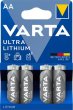 Elem AA ceruza 4db lítium Varta Ultra Lithium