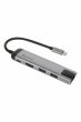USB elosztó-HUB és ethernet átalakító 4 port USB 3.0 USB-C HDMI Verbatim