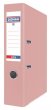 Iratrendező 75mm A4 PP/karton Donau Life pasztell rózsaszín