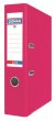 Iratrendező 75mm A4 PP/karton Donau Life neon rózsaszín