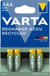 Tölthető elem AAA mikro újrahasznosított 4x800 mAh Varta