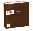 Szalvéta 1/4 hajtogatott 33x33cm Fato Smart Table csokoládé barna