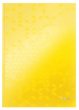 Beíró A4 kockás 80lap keményfedeles lakkfényű Leitz Wow sárga
